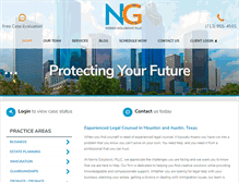 Tablet Screenshot of norrisgolubovic.com